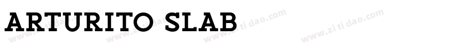 Arturito Slab字体转换